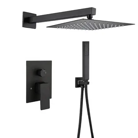 Rain Shower Faucet – Black