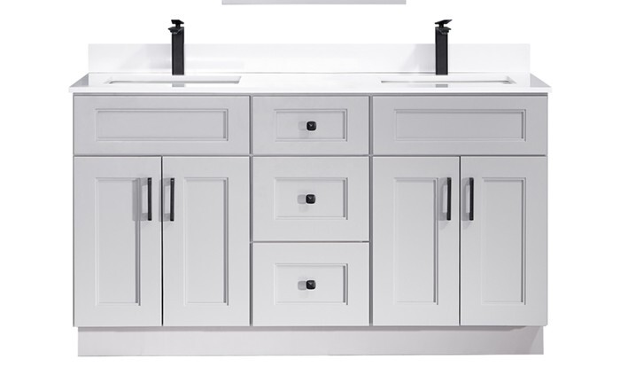 60” / 72“ Double Sink MDF Vanity