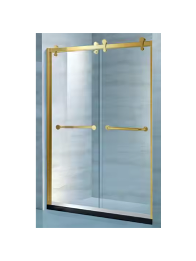 Shower door Gold