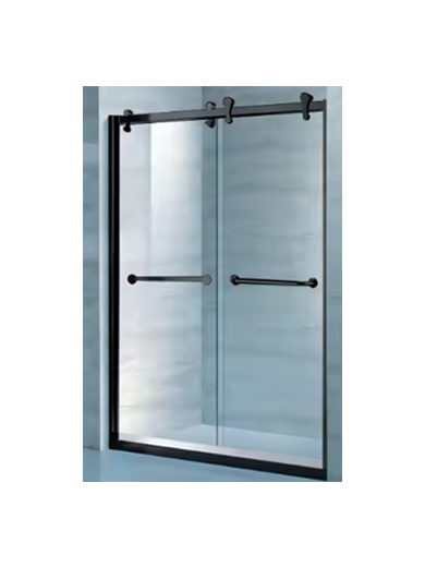 Shower door Black