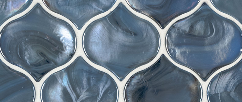 Blue Shimmer Arabesque