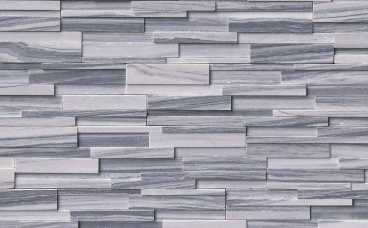 Alaska Grey 3D Stacked Stone