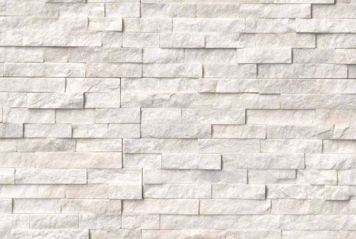 Arctic White Stacked Stone