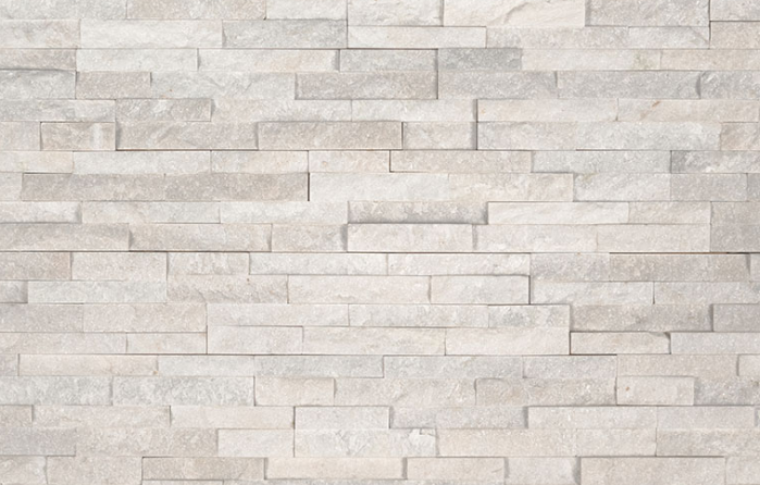 Arctic White Mini Stacked Stone