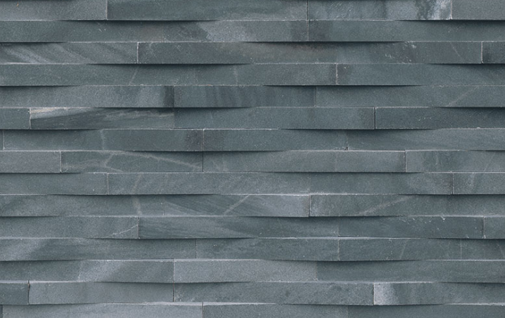 Cosmic Black 3D Wave Stacked Stone