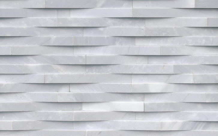 Cosmic Grey 3D Wave Stacked Stone