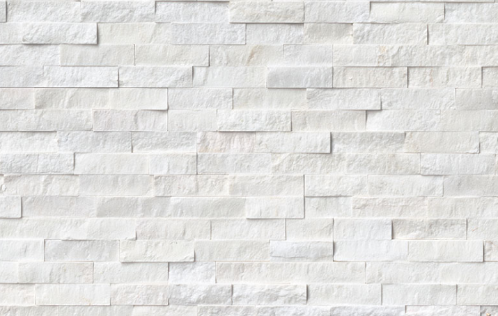 Cosmic White Stacked Stone