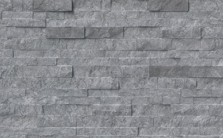 Glacial Grey Marble Stacked Stone