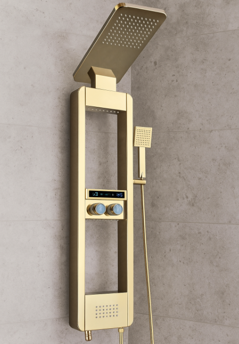 Luxury Shower Panel Tower with LCD Screen ZM8103