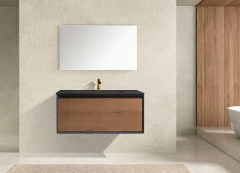Dove Floating Vanity with Acrylic Top